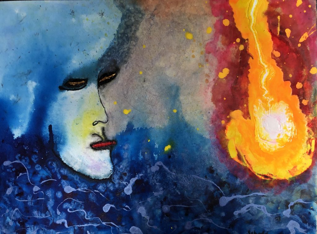 "Falling into the Sea of Love" High Desert 1 by Michael Schaffer at SchafferArt