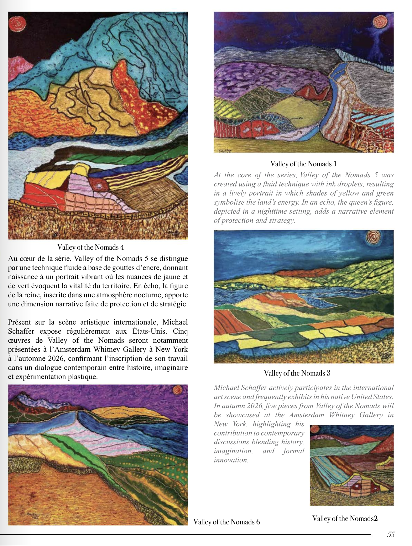Art & Design Magazine Schaffer Art Article p2